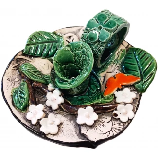 Свещник "цвят от ябълка" Свещник "цвят от ябълка"