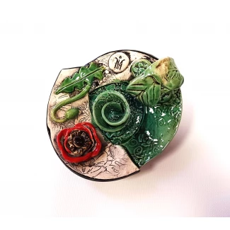 Свещник "макове" Свещник "макове"