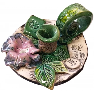 Свещник "орхидея" Свещник "орхидея"