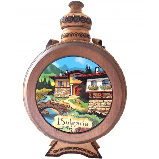 Бъклица 1лтр.- ръчна пирография, модел 2 Бъклица 1лтр.- ръчна пирография, модел 2