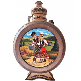 Бъклица 1лтр.- ръчна пирография, модел 2 Бъклица 1лтр.- ръчна пирография, модел 2