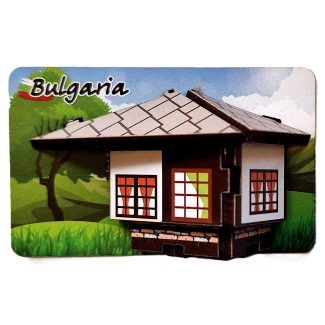 3D магнит "българска къща" 3D магнит "българска къща"