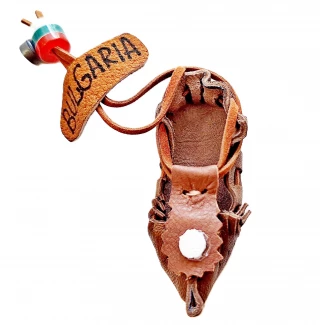 БГ магнит "Цървулче", естествена кожа БГ магнит "Цървулче", естествена кожа