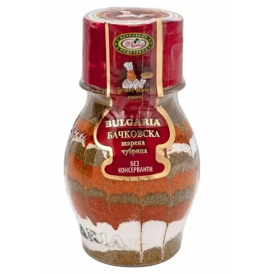 Шарена чубрица "Троянска шарка, АМФОРА", 110гр. Шарена чубрица "Троянска шарка, АМФОРА", 110гр.