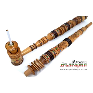 Чибук с ръчна пирография