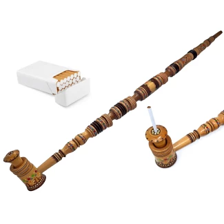 Чибук с ръчна пирография Чибук с ръчна пирография