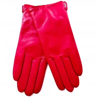 Дамски ръкавици lady107/04 - естествена кожа /червени/