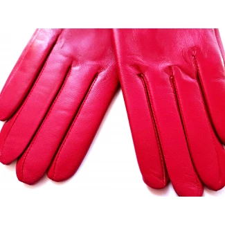 Дамски ръкавици lady107/04 - естествена кожа /червени/ Дамски ръкавици lady107/04 - естествена кожа /червени/