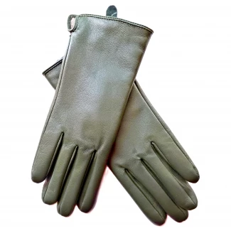 Дамски ръкавици lady107/08 - естествена кожа /зелени/
