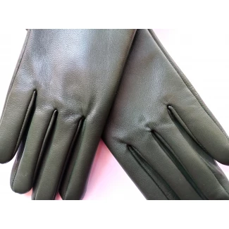 Дамски ръкавици lady107/08 - естествена кожа /зелени/ Дамски ръкавици lady107/08 - естествена кожа /зелени/