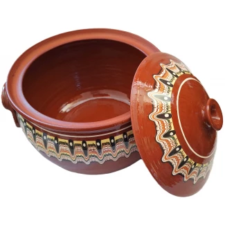 Гювеч троянска шарка- ЧЕРВЕН Гювеч троянска шарка- ЧЕРВЕН