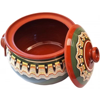 Гювеч троянска шарка- ЗЕЛЕН Гювеч троянска шарка- ЗЕЛЕН