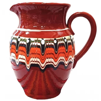 Кана с троянска шарка- ЧЕРВЕНА Кана с троянска шарка- ЧЕРВЕНА