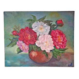 Картина "Божури" 50/40, масло