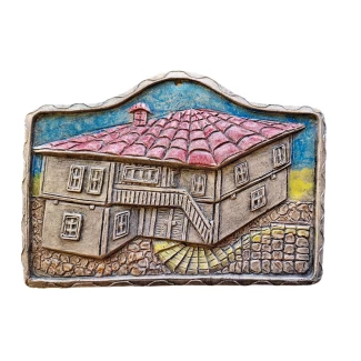 Керамична картина "Ловешка къща"