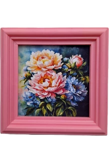 Картина с магнит- 7.5см./7.5см.  модел 7