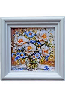 Картина с магнит- 7.5см./7.5см.  модел 10