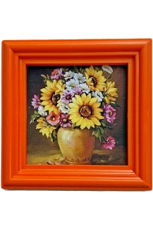 Картина с магнит- 7.5см./7.5см.  модел 11