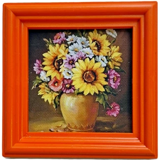 Картина с магнит- 7.5см./7.5см.  модел 11