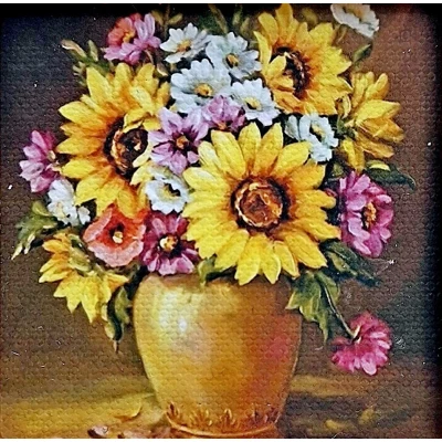 Картина с магнит- 7.5см./7.5см.  модел 11 Картина с магнит- 7.5см./7.5см.  модел 11
