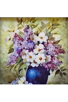 Картина с магнит- 7.5см./7.5см.  модел 6