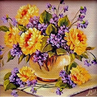 Картина с магнит- 7.5см./7.5см.  модел 8 Картина с магнит- 7.5см./7.5см.  модел 8