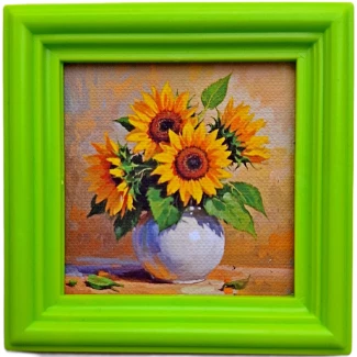 Картина с магнит- 7.5см./7.5см.  модел 9