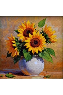 Картина с магнит- 7.5см./7.5см.  модел 9