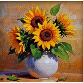 Картина с магнит- 7.5см./7.5см.  модел 9 Картина с магнит- 7.5см./7.5см.  модел 9