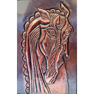 Медна картина "Кон" Медна картина "Кон"