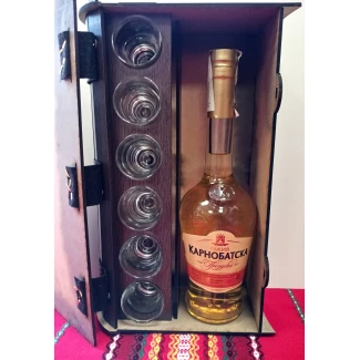 Книга с ракия- "Честит Юбилей 70г." Книга с ракия- "Честит Юбилей 70г."