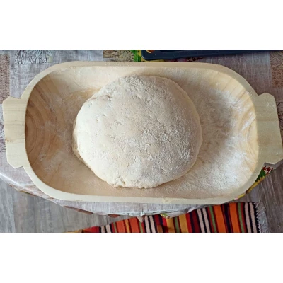 Дървено корито за месене (нощви)-малко Дървено корито за месене (нощви)-малко