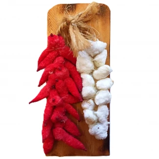 Магнит "Чесън и чушки"