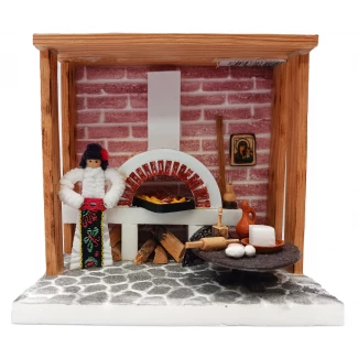 Макет "Агне на пещ" 13см./9см./13см. Макет "Агне на пещ" 13см./9см./13см.