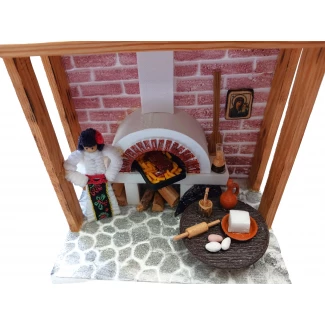 Макет "Агне на пещ" 13см./9см./13см. Макет "Агне на пещ" 13см./9см./13см.