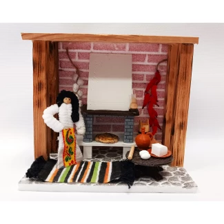 Макет "Камина" 13см./9см./13см. Макет "Камина" 13см./9см./13см.