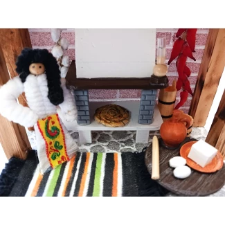 Макет "Камина" 13см./9см./13см. Макет "Камина" 13см./9см./13см.