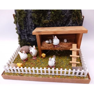 Макет "Курник" 14см./10см./13см. Макет "Курник" 14см./10см./13см.