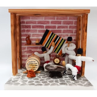 Макет "Наздраве- продължение" 13см./9см./13см.