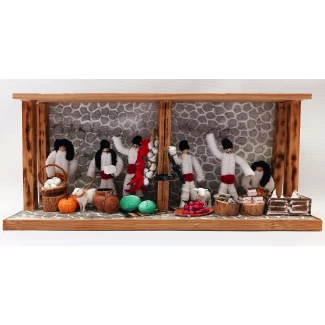 Макет "Пазар" 26см./9см./12см.