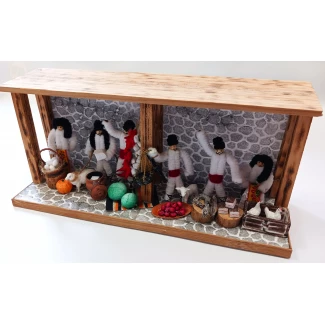 Макет "Пазар" 26см./9см./12см. Макет "Пазар" 26см./9см./12см.