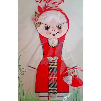 Мартеница "Баба Марта", голяма, модел 3 Мартеница "Баба Марта", голяма, модел 3