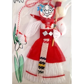 Мартеница "Баба Марта", малка, модел 24 А Мартеница "Баба Марта", малка, модел 24 А