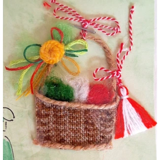 Мартеница "Кошничка", модел 16 Мартеница "Кошничка", модел 16