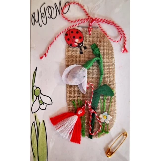 Мартеница "Кокиче", модел 12