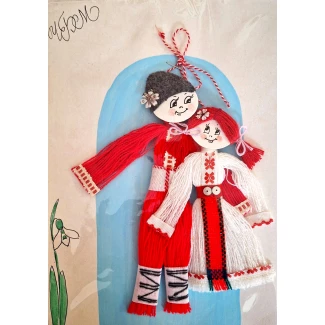 Мартеница "Пижо и Пенда", голяма, модел 4