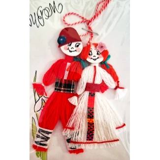 Мартеница "Пижо и Пенда", малка, модел 43