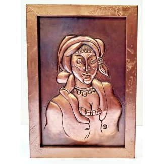 Медна картина  "Мома"