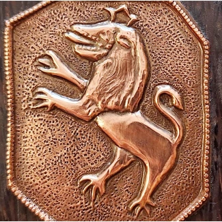 Медна плакета "Лъв" Медна плакета "Лъв"