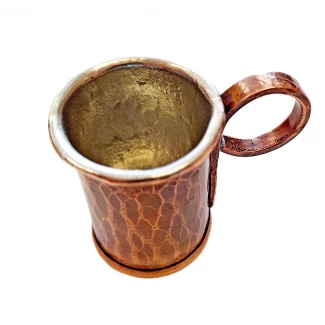 Медна мини чашка за ракия, 30мл. Медна мини чашка за ракия, 30мл.